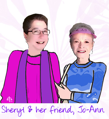 Sheryl and Jo-Ann